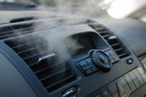 A car's air conditioning system working near Noblesville, Indianapolis