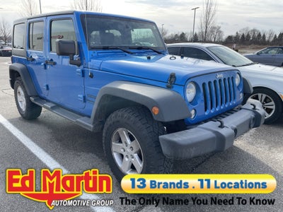 2016 Jeep Wrangler Unlimited Sport