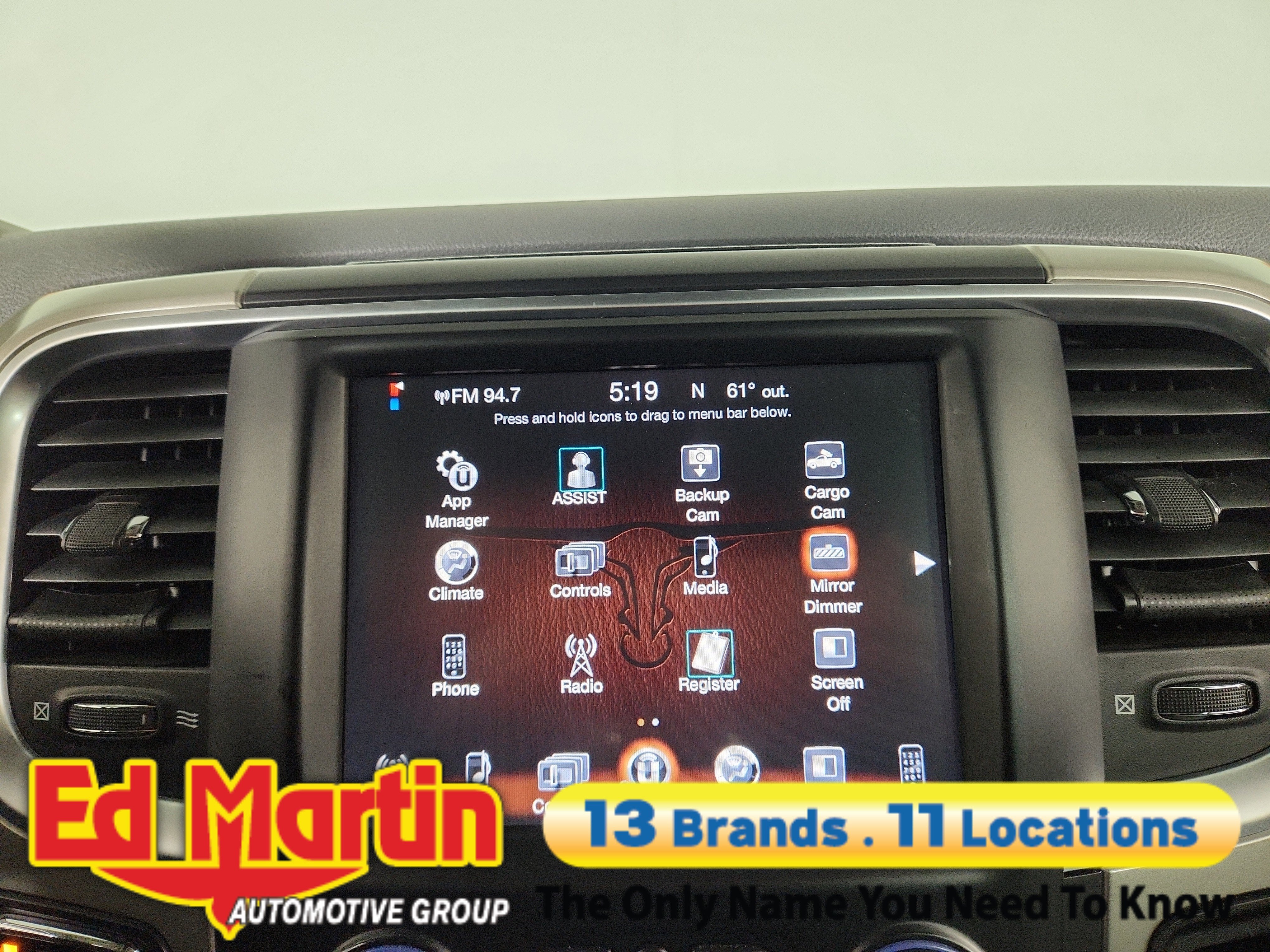 2016 RAM 1500 Outdoorsman