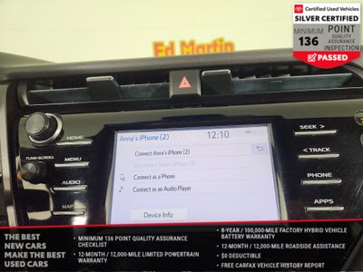 2019 Toyota Camry SE