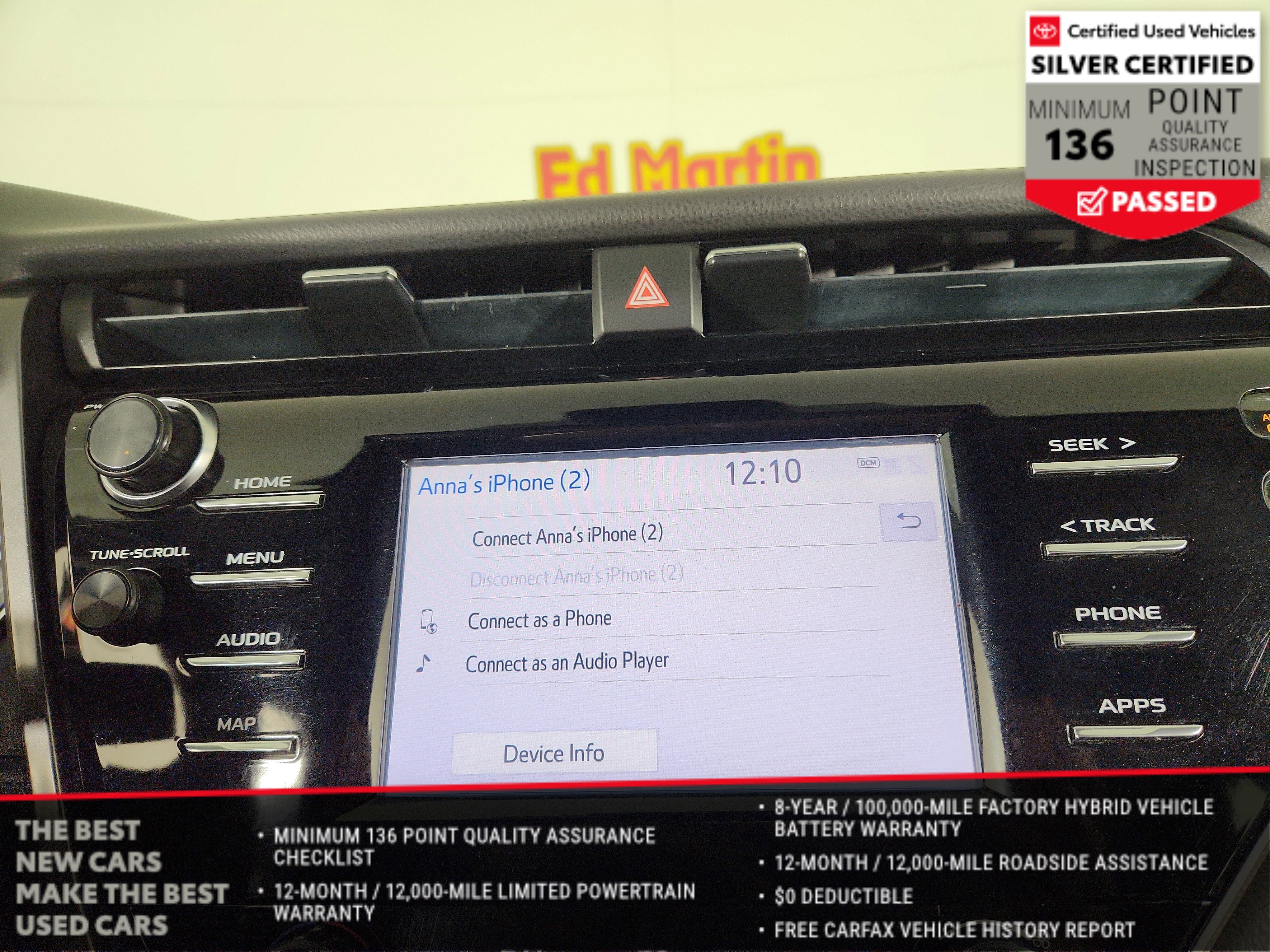 2019 Toyota Camry SE