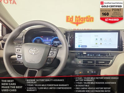 2025 Toyota Camry XLE