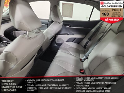 2021 Toyota Camry Hybrid XLE