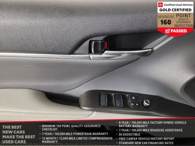 2021 Toyota Camry Hybrid XLE