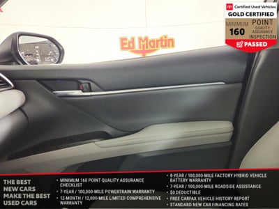 2021 Toyota Camry Hybrid XLE