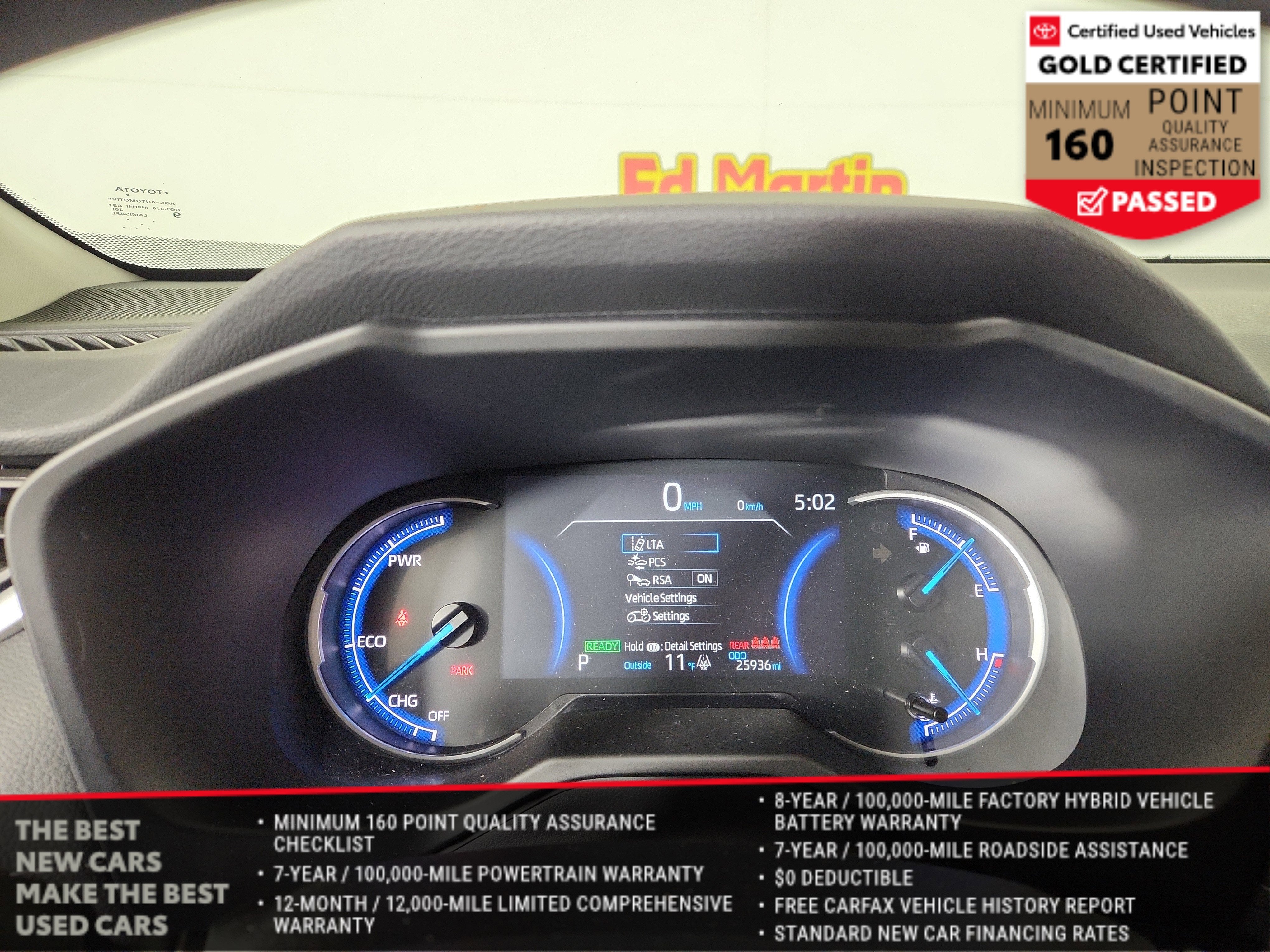 2025 Toyota RAV4 Hybrid LE