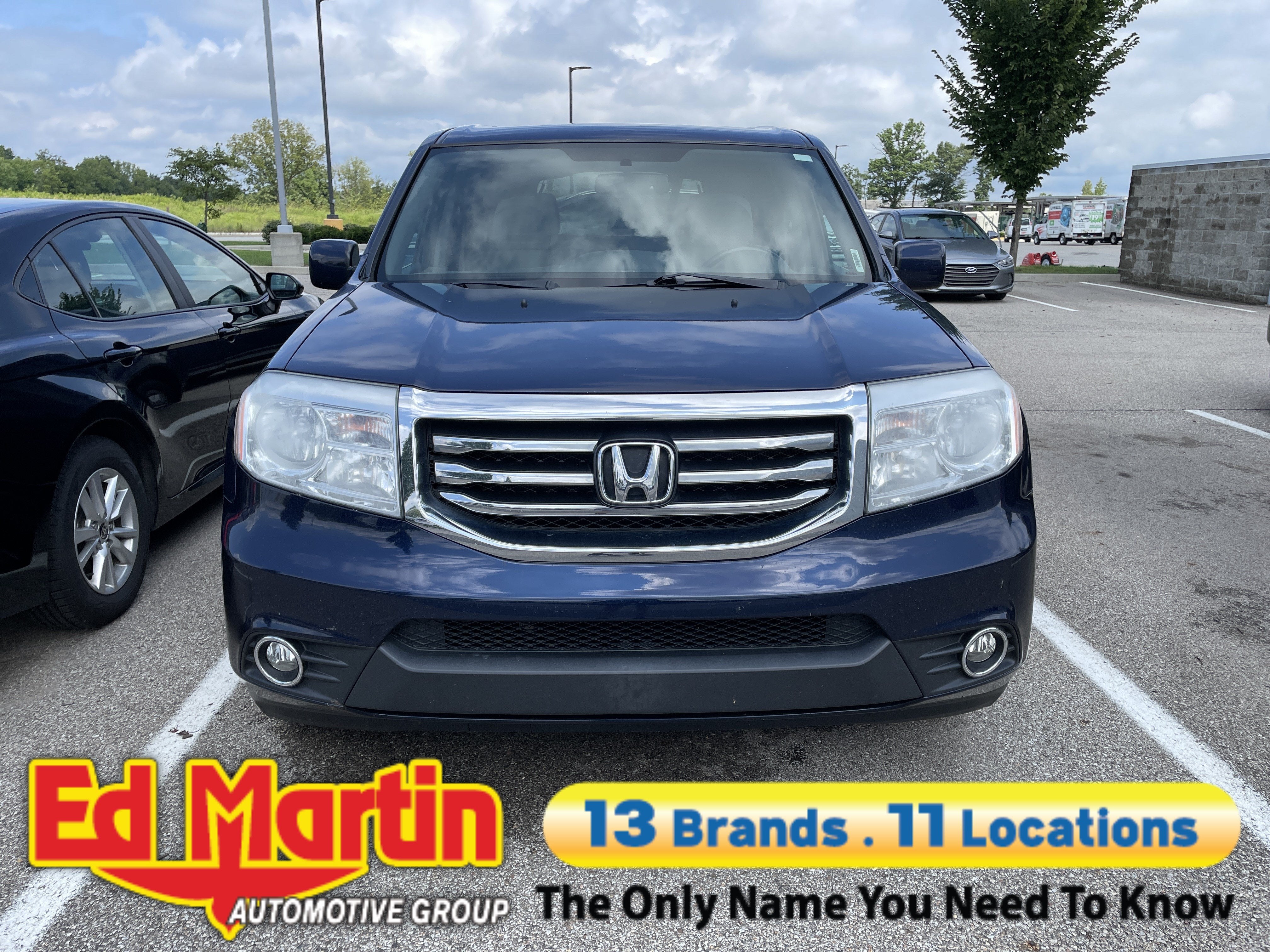 Used 2015 Honda Pilot EX-L with VIN 5FNYF4H51FB040185 for sale in Noblesville, IN