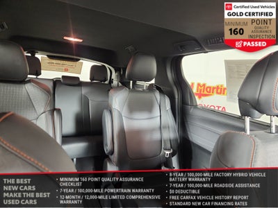 2022 Toyota Sienna XSE