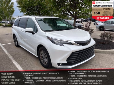 2026 Toyota Sienna XLE 8 Passenger