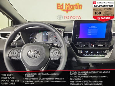 2024 Toyota Corolla Hatchback SE