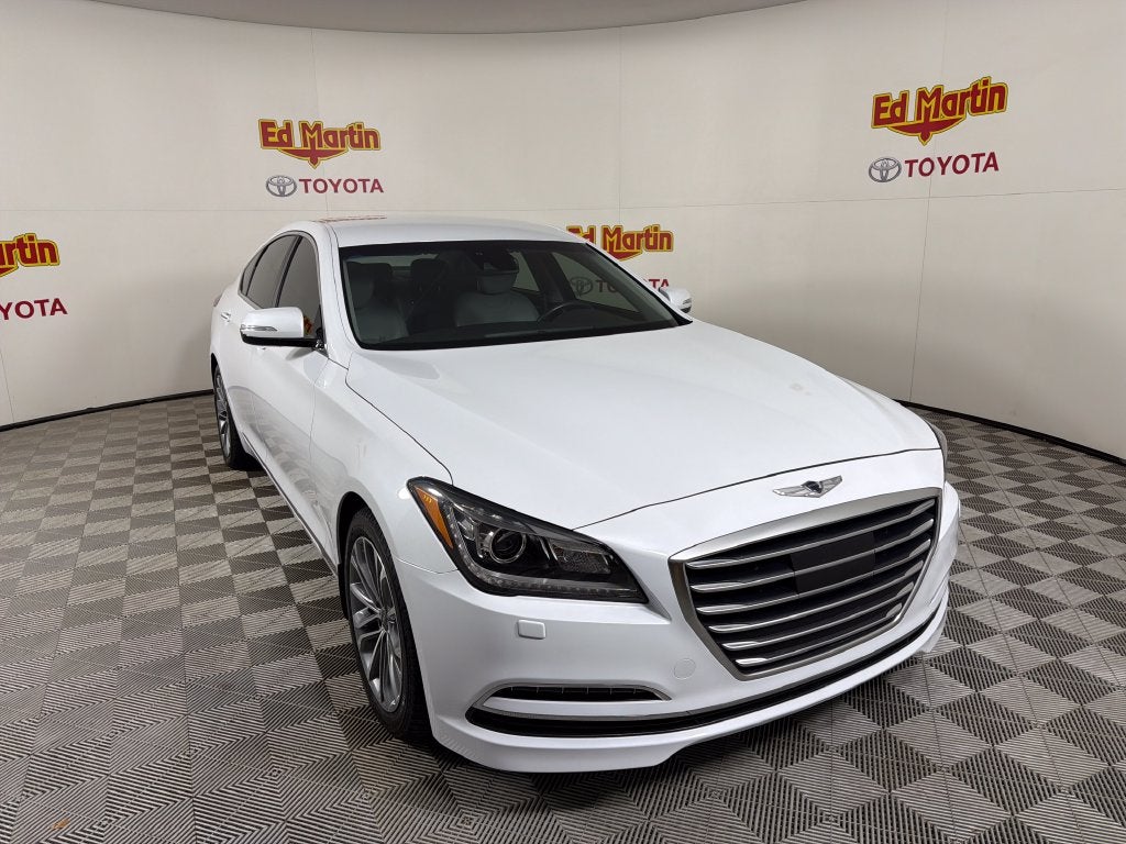 Used 2017 GENESIS G80 Base with VIN KMHGN4JE6HU210314 for sale in Noblesville, IN
