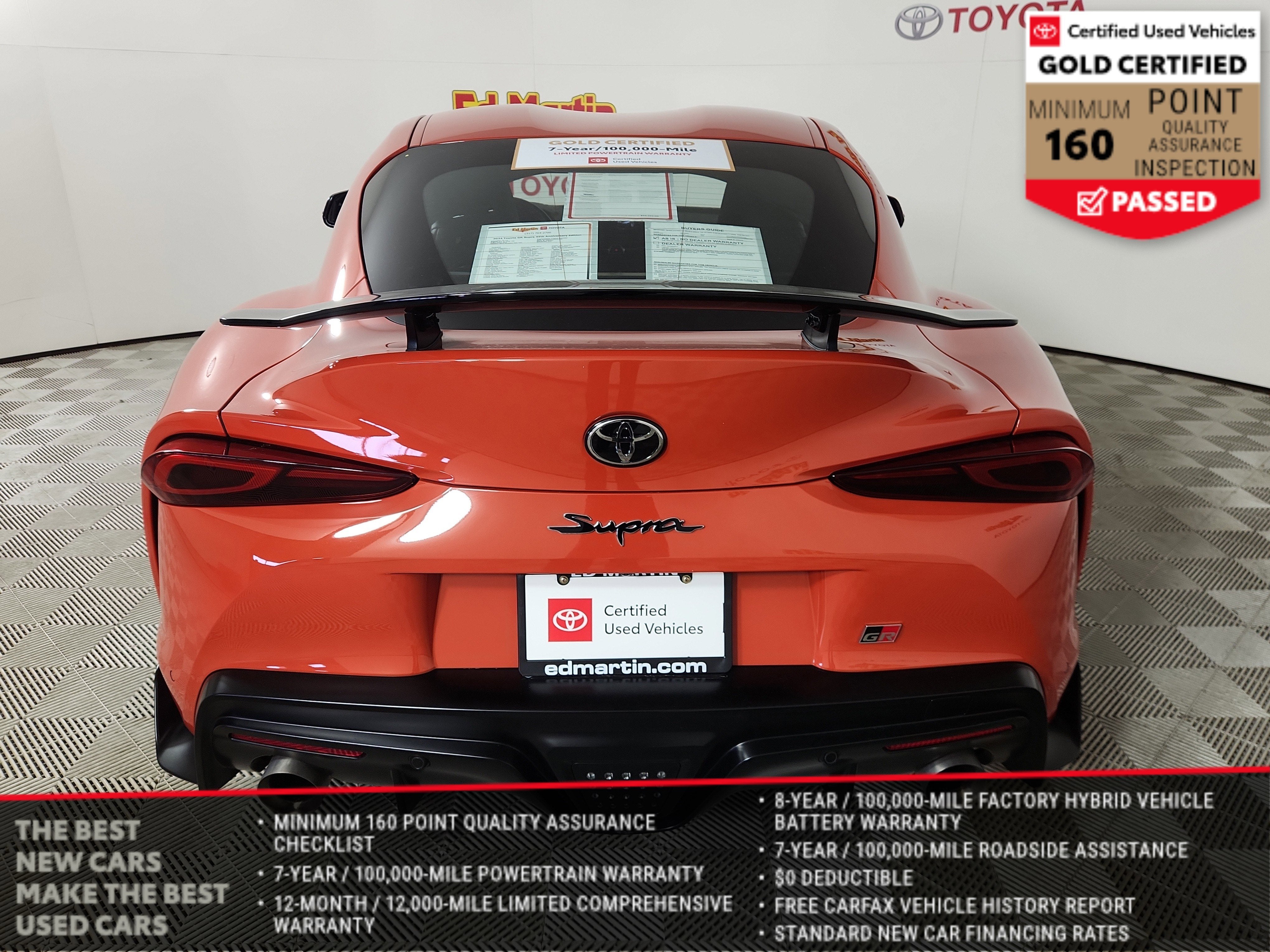 2024 Toyota GR Supra 45th Anniversary Edition