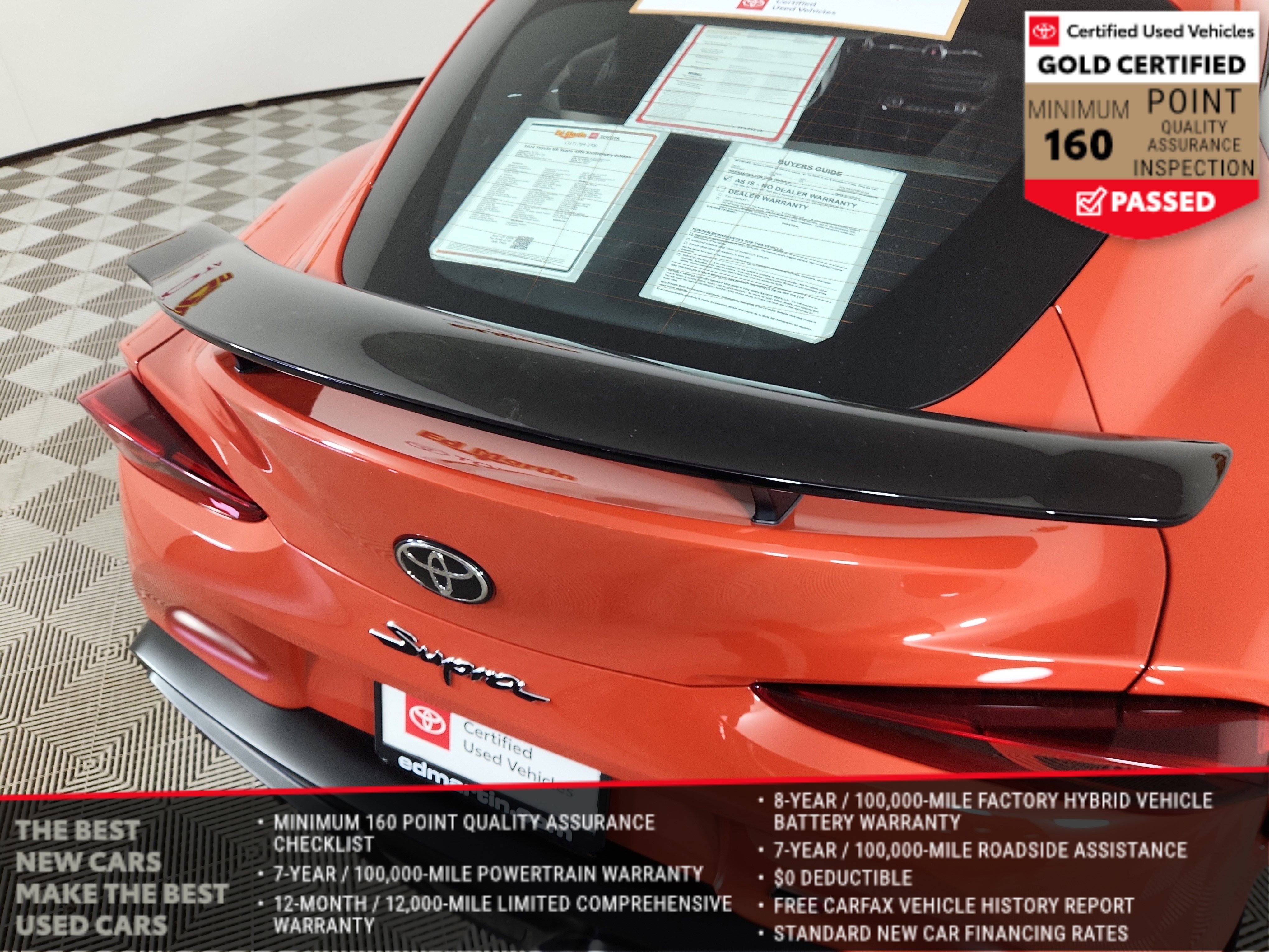 2024 Toyota GR Supra 45th Anniversary Edition