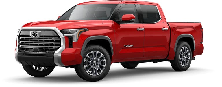 2022 Toyota Tundra Limited in Supersonic Red | Ed Martin Toyota in Noblesville IN