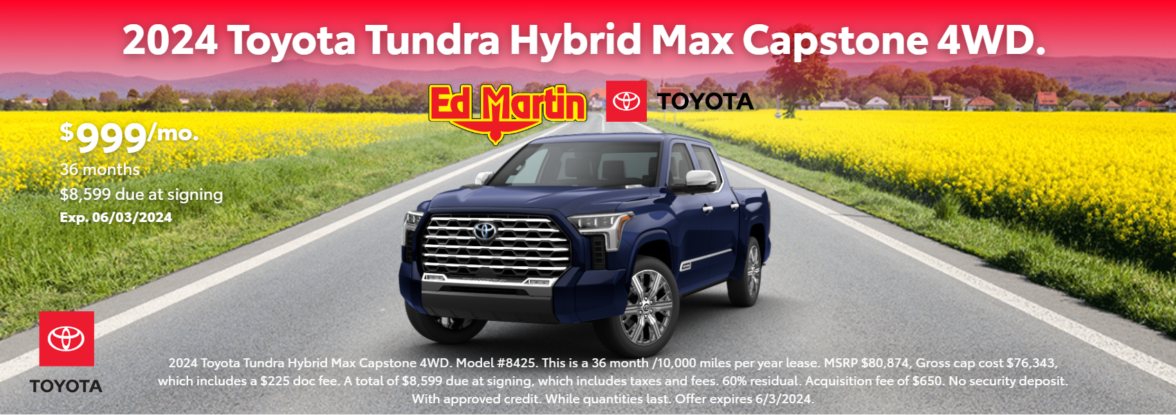 Home Page | New Toyota Dealer Noblesville, IN | Ed Martin Toyota