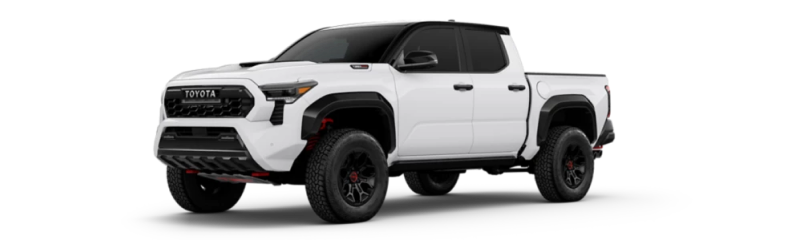 Toyota Tacoma Double Cab pickup, front three-quarter view