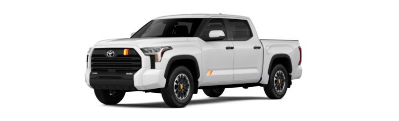 Toyota Tundra pickup, front three-quarter view