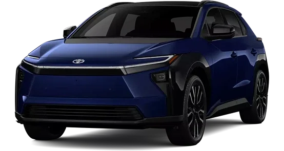 2026 Toyota bZ Limited AWD, front three-quarter view