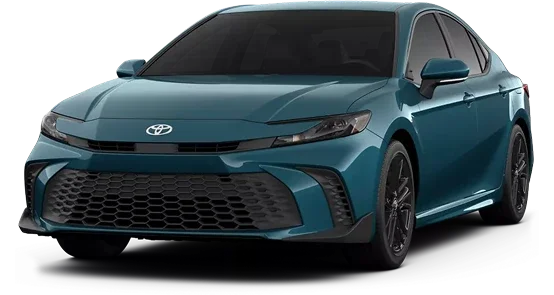 2026 Toyota Camry SE, front three-quarter view